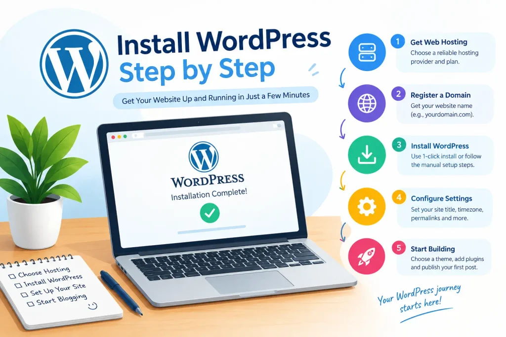 How to install wordpress