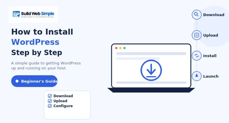how to install WordPress step by step