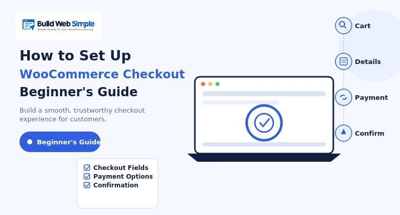how to set up woocommerce checkout
