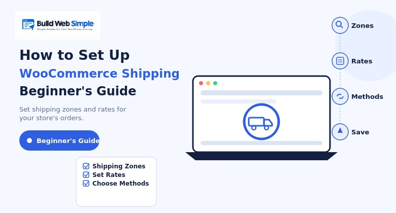 how to set up woocommerce shipping